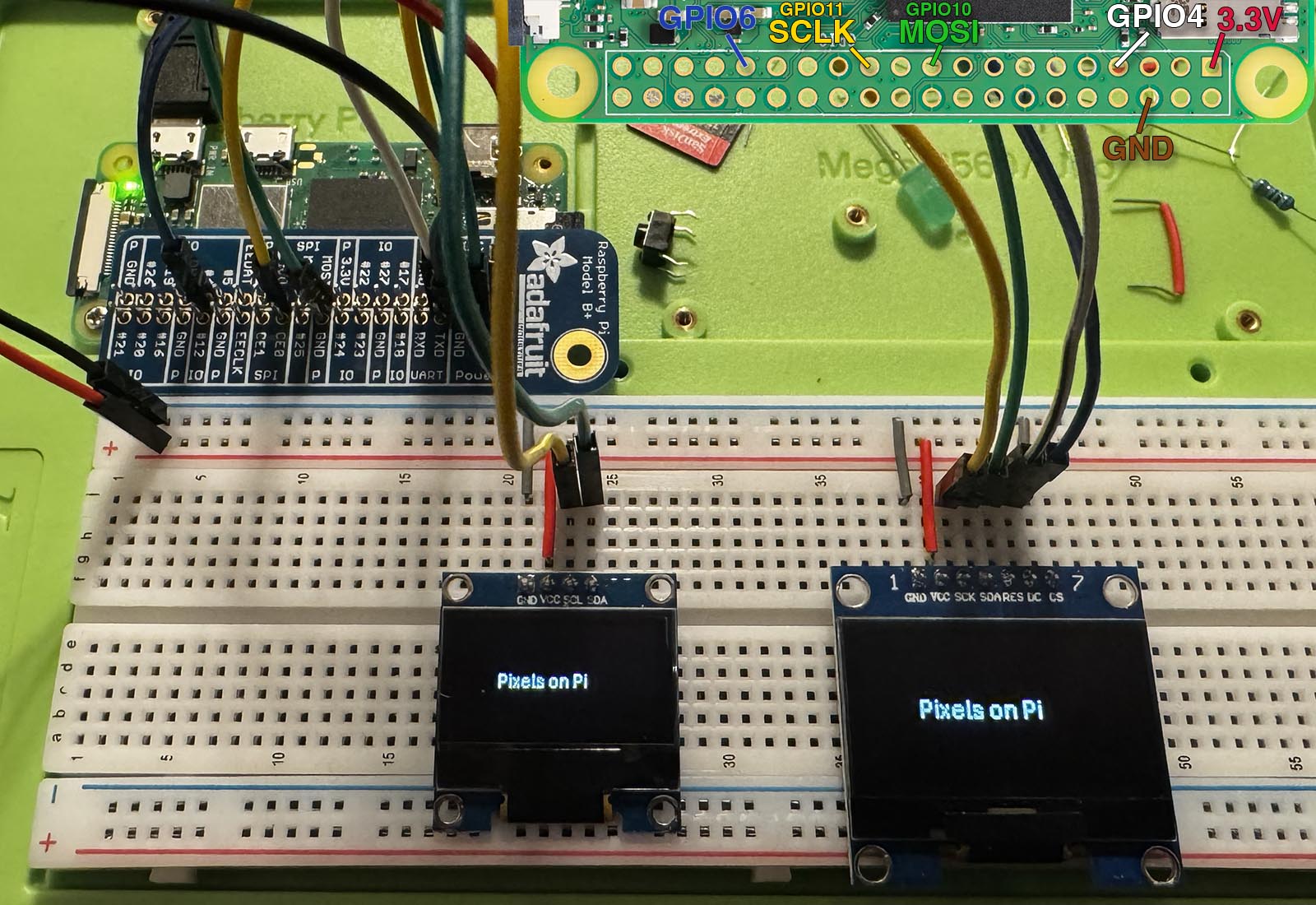 Example circuit for SH1106