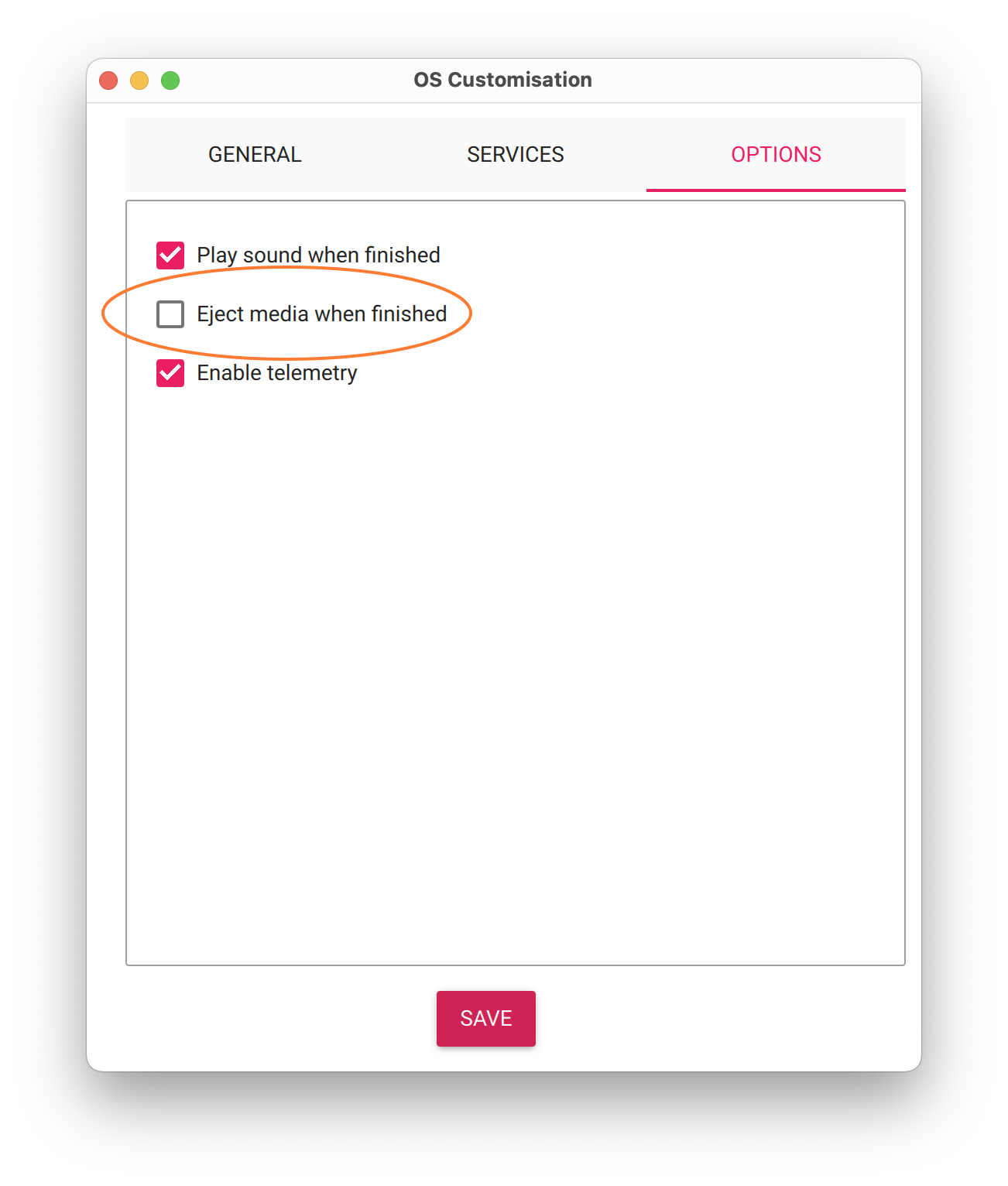 Pi Install OS Customization: Options