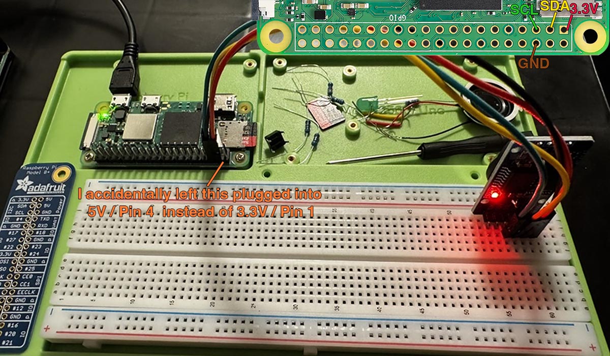 Example circuit for RTC DS3231